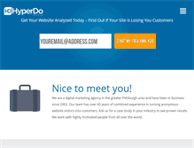 Tablet Screenshot of hyperdo.com